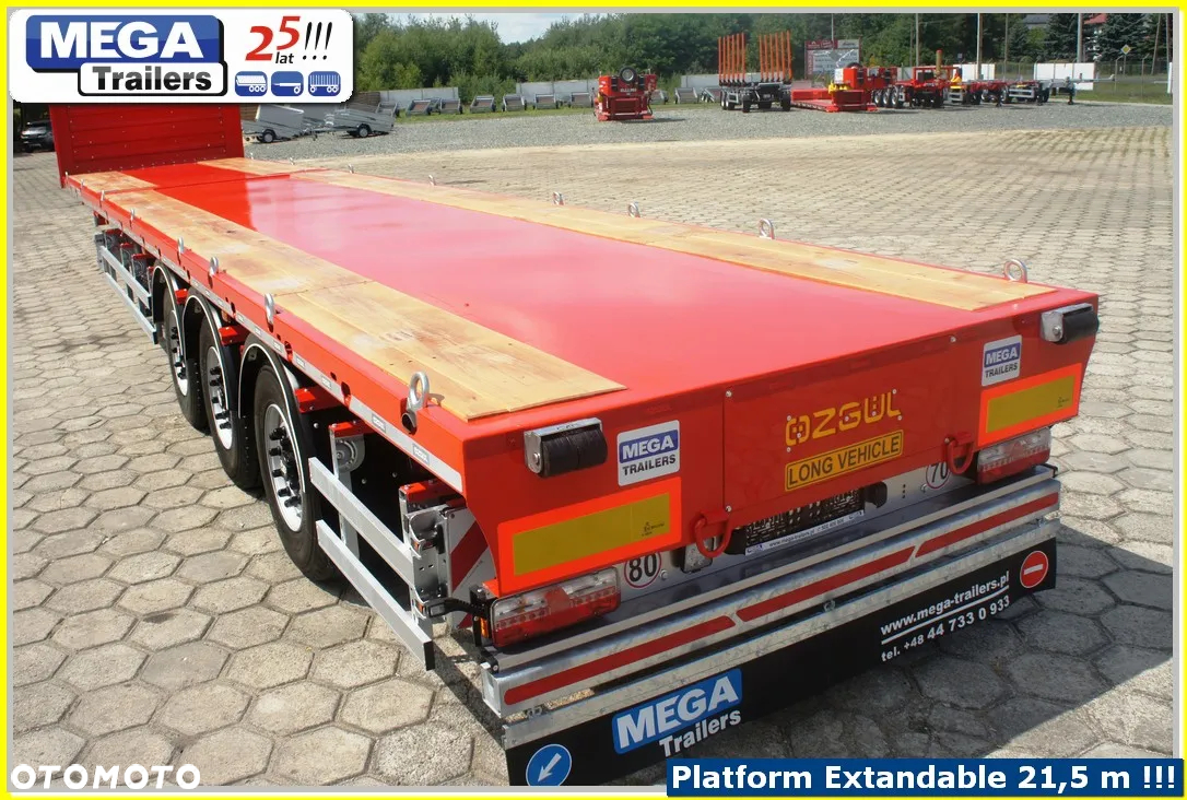 Inny TELEMEGA wysuw 7.50 m, 3 osie, ADR EX3- MEGA Trailers!! - 18