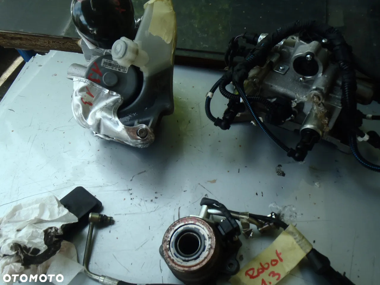 czujnik łożyslo nastawnik widełki uszczelka przewód skrzynia automatyczna automat selespeed dualogic robot automat fiat 500 grande punto evo doblo Qubo fiorino panda mito tipo 600 ducato stilo ypsylon 1.3 - 16