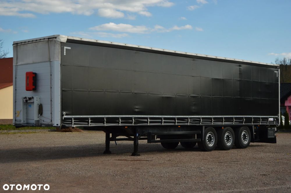 Schmitz Cargobull - Firanka / Oś podnoszona / STANDARD !!! - 3
