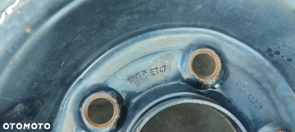 FELGA STALOWA 5x114,3 5.5Jx15 CALI ET47 HYUNDAI KIA 1 SZTUKA - 4