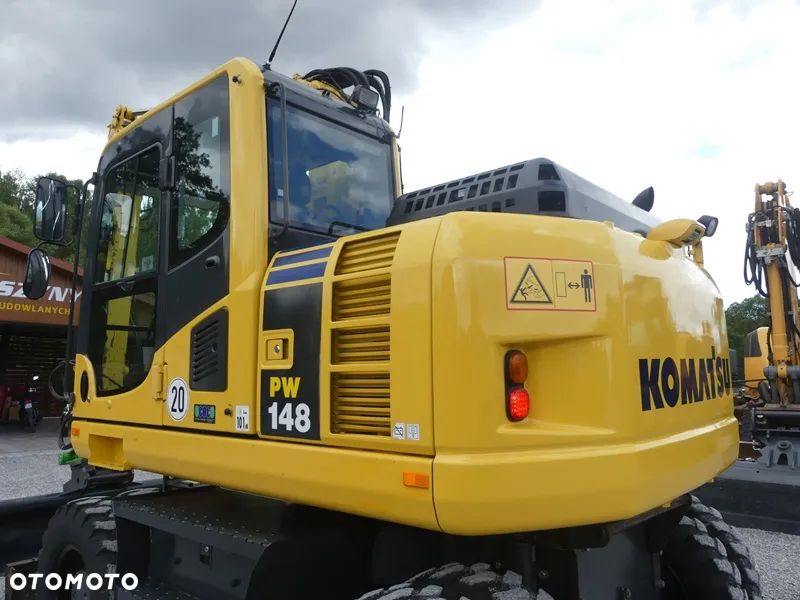 Komatsu PW148 ROTOTILT / Sprowadzona / Super Stan / - 39