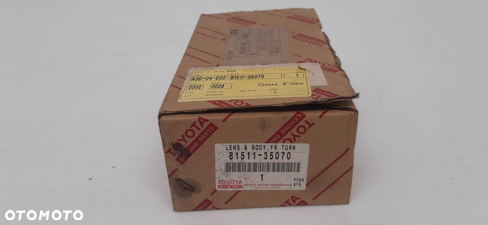 TOYOTA 4RUNNER I KIERUNKOWSKAZ ZDERZAKA PRAWY 81511-35070 - 5