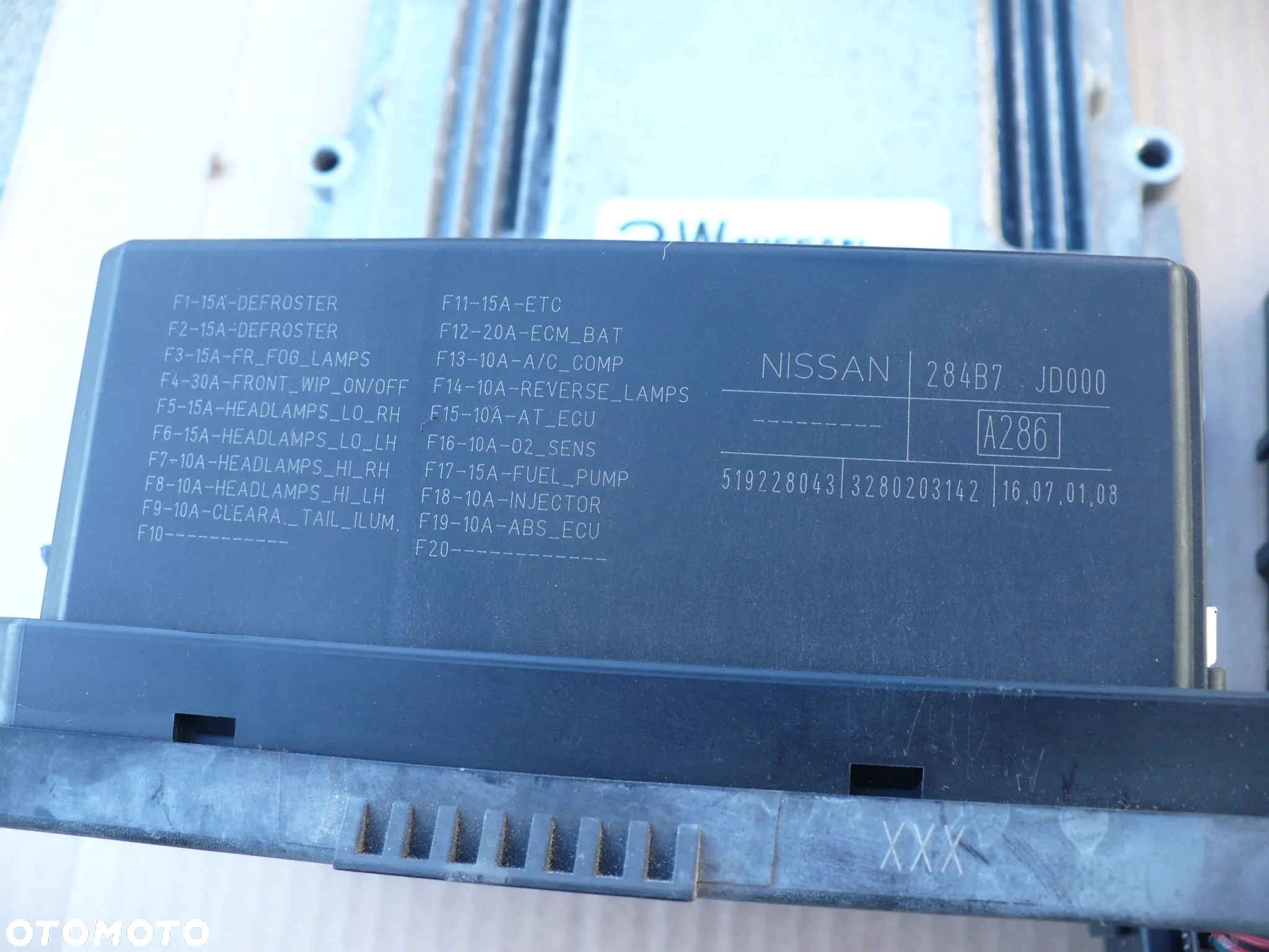 QASHQAI J10 2.0DCI STEROWNIK silnika 23710JD78B ZESTAW - 8