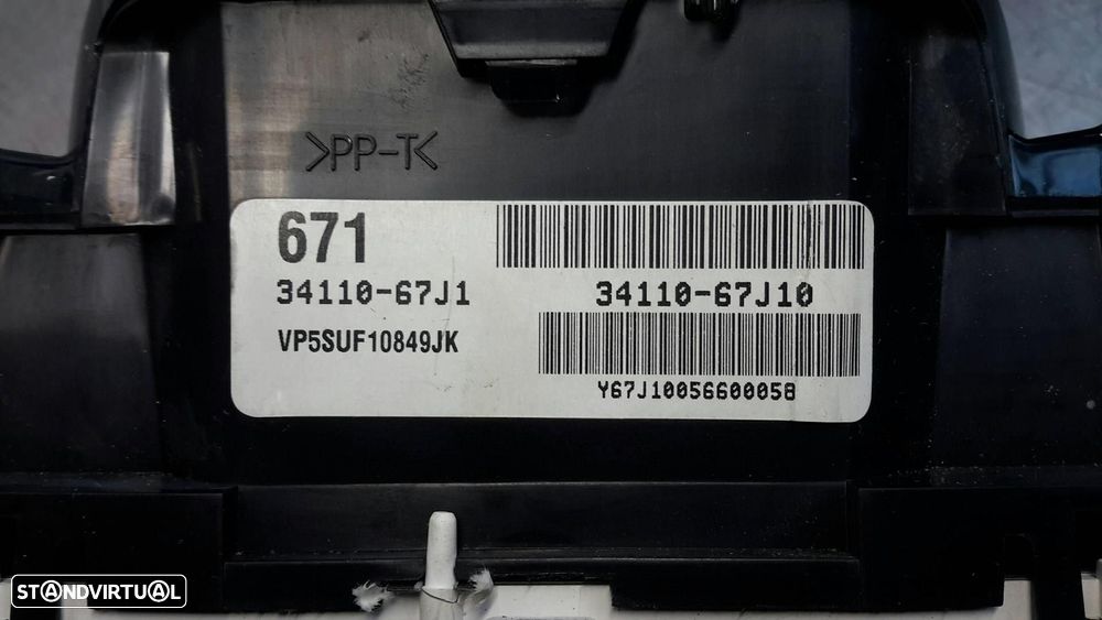 QUADRANTE SUZUKI GRAND VITARA II 2006 -3411067J1 - 3