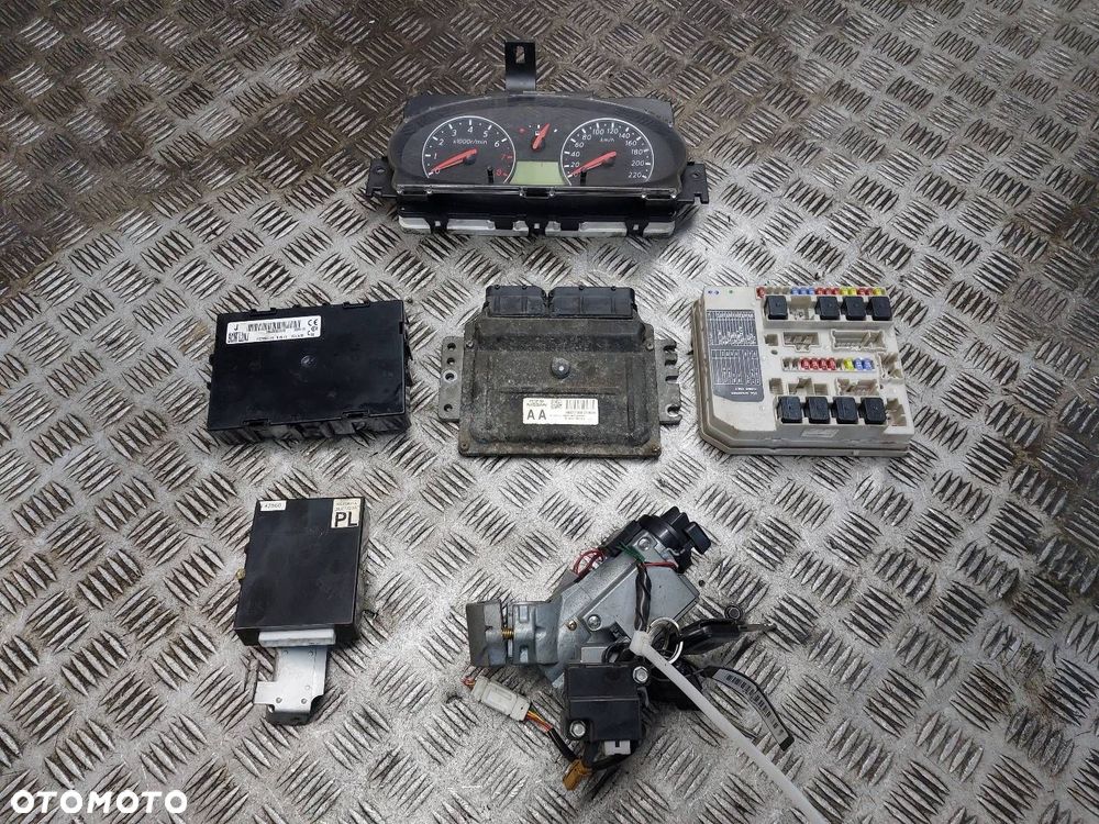 ZESTAW STARTOWY NISSAN MICRA K12 1.2 16V MEC37-300 284B2BC620 284B7AX615 - 1