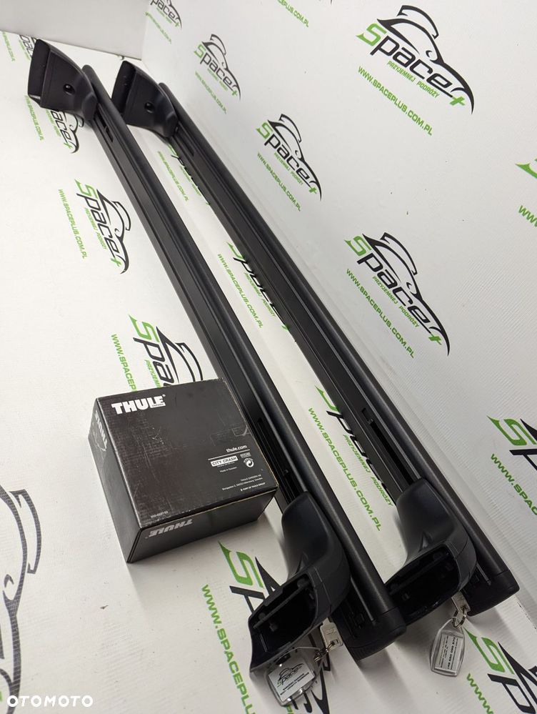 Bagażnik dachowy Thule: belki 969B + Kit dopasowujący 183159 + Stopy 751 - 7