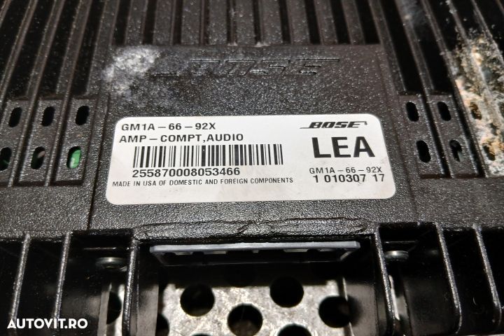 Amplificator audio GM1A-66-92X 101030717 GM1A-66-92X 101030717 Mazda - 3