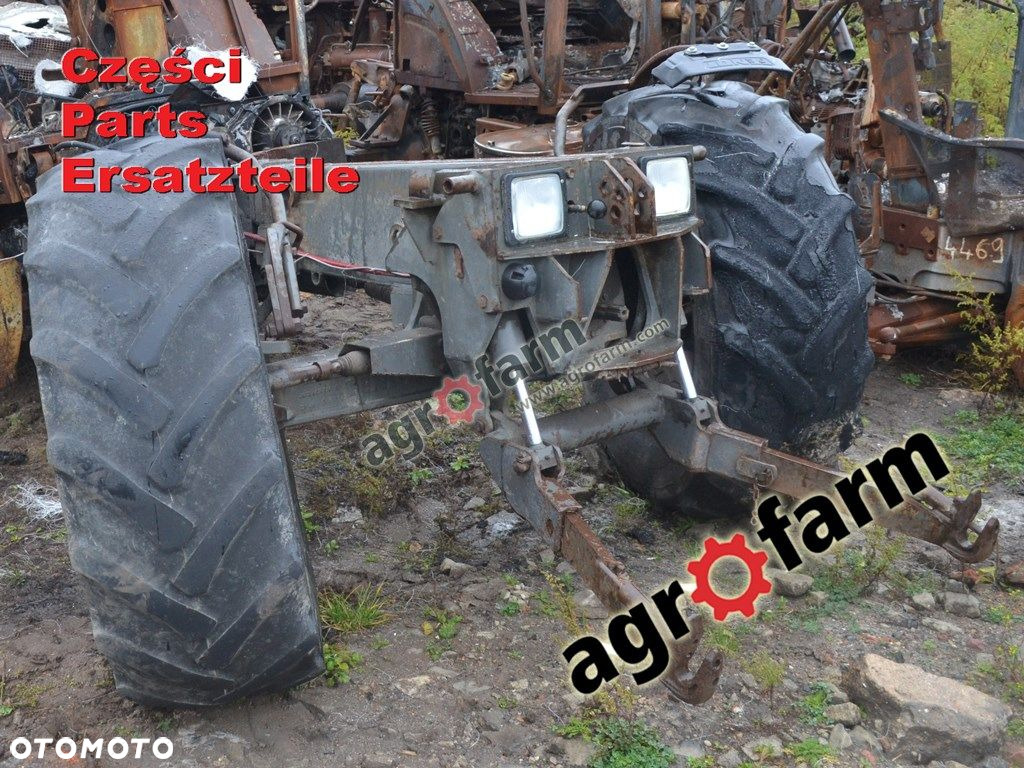 Fendt 380 GT części, skrzynia biegów, most przedni - 2