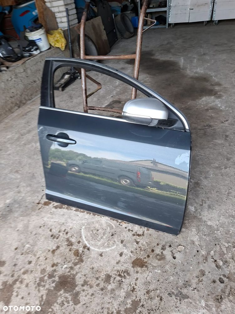 olvo S60 II V60 10-18 Drzwi Przednie Prawe Przód Kompletne 492 Savile Grey - 1