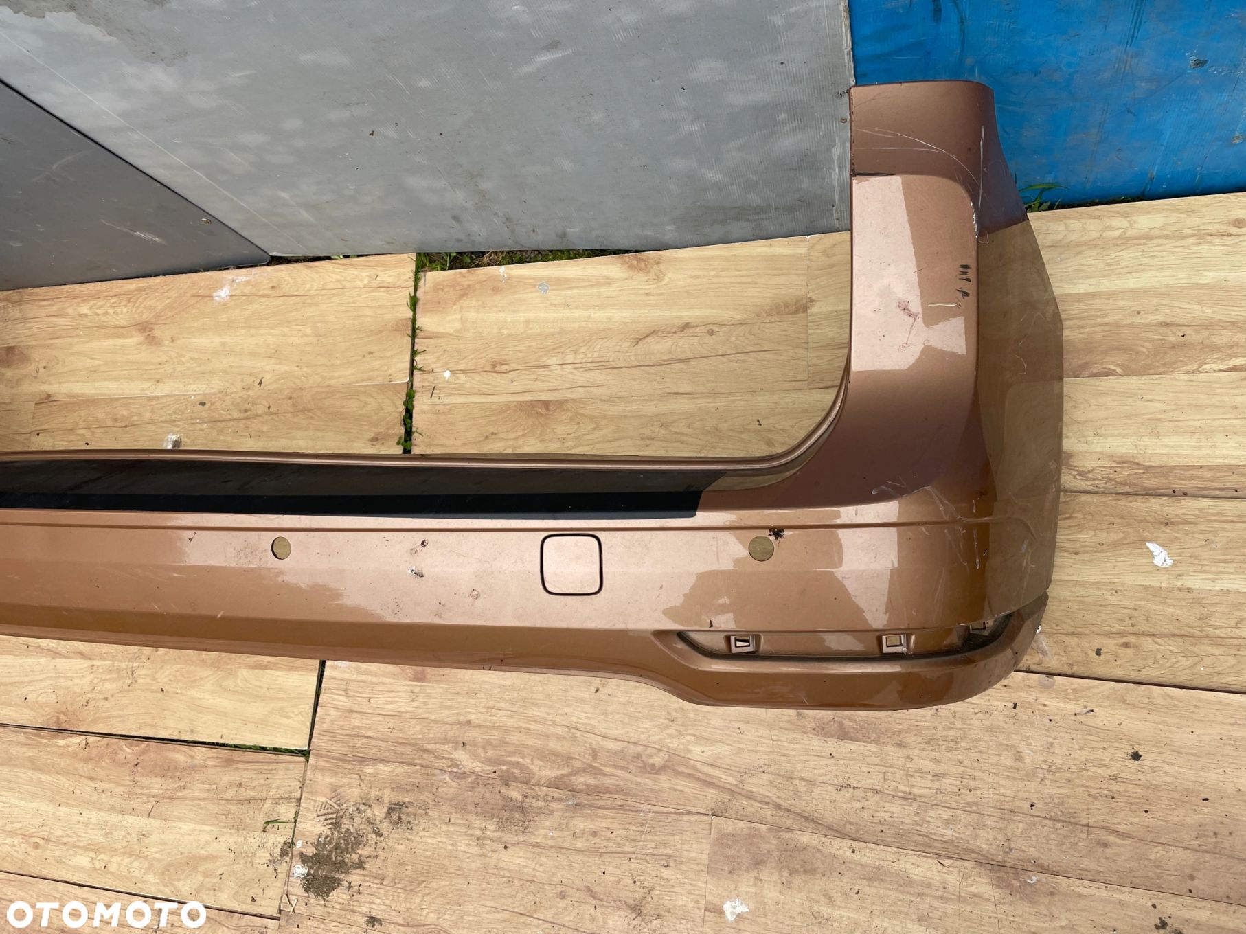 VW CADDY 5 V 20- ZDERZAK TYLNY TYŁ PDC LADNY CALY - 3