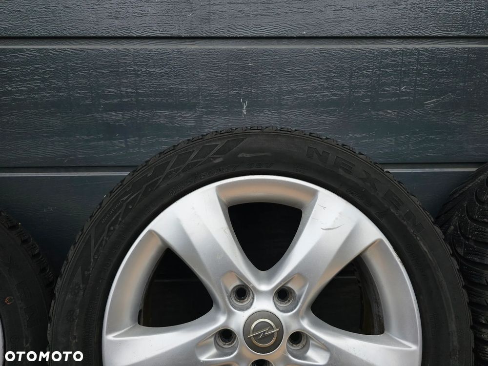 KOŁA FELGI ALUMINIOWE OPONY ZIMOWE OPEL ASTRA J K ZAFIRA C R17 7J 5x115 ET44 225/50/17 - 9