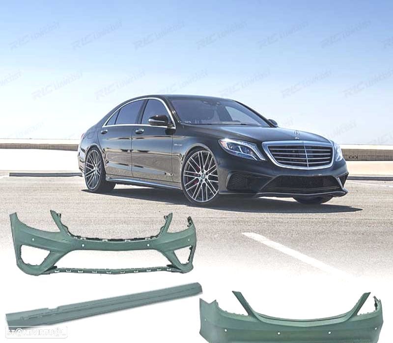 KIT DE CARROÇARIA MERCEDES CLASE S W222 13- LOOK S65 AMG - 1