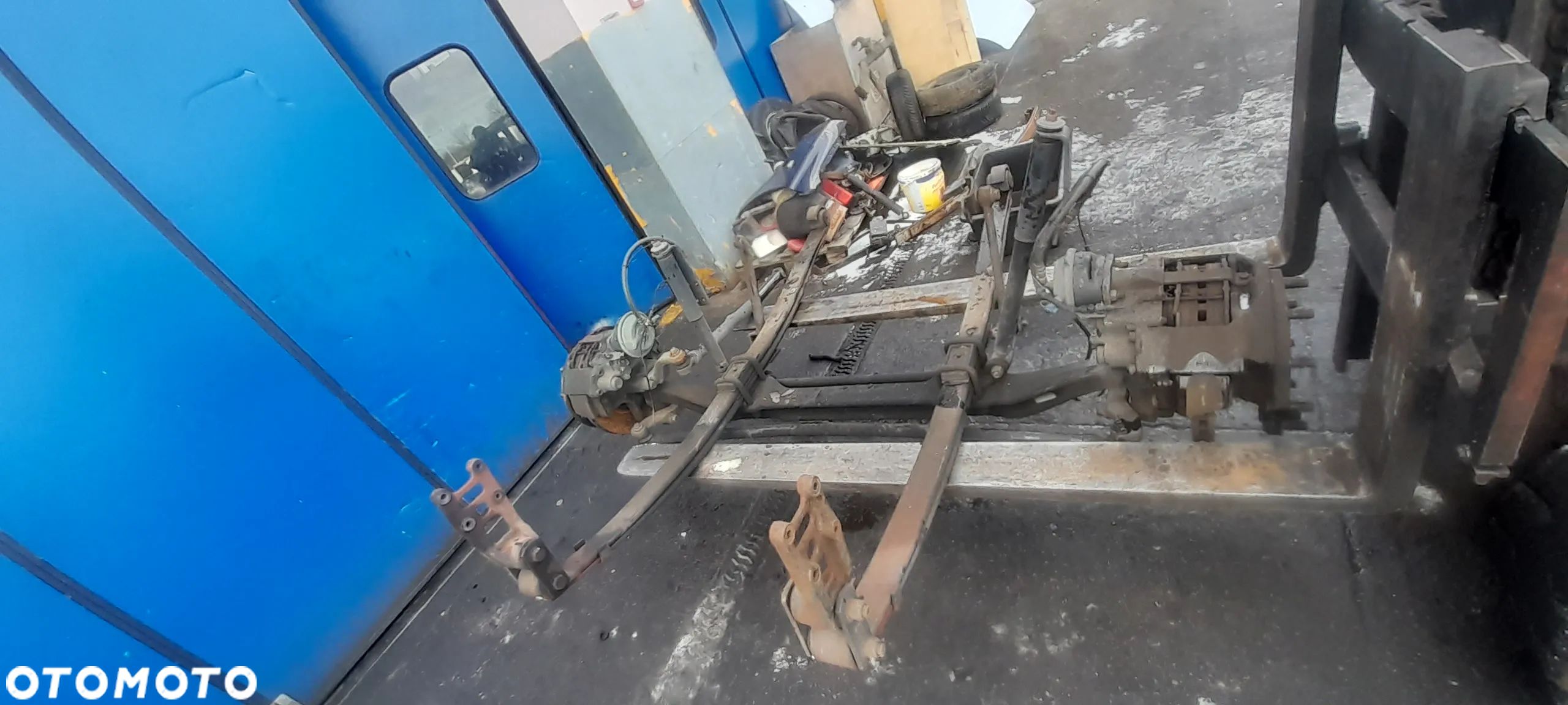 Przednia oś, belka zawieszenia, resor E72AB02 Renault Midlum 270 dci !! 22,5'' - 1