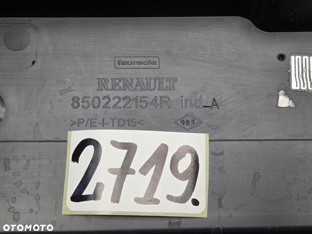 Renault kadjar 15-18r ZDERZAK TYŁ TYLNY 850222154R, 4xpdc - 7