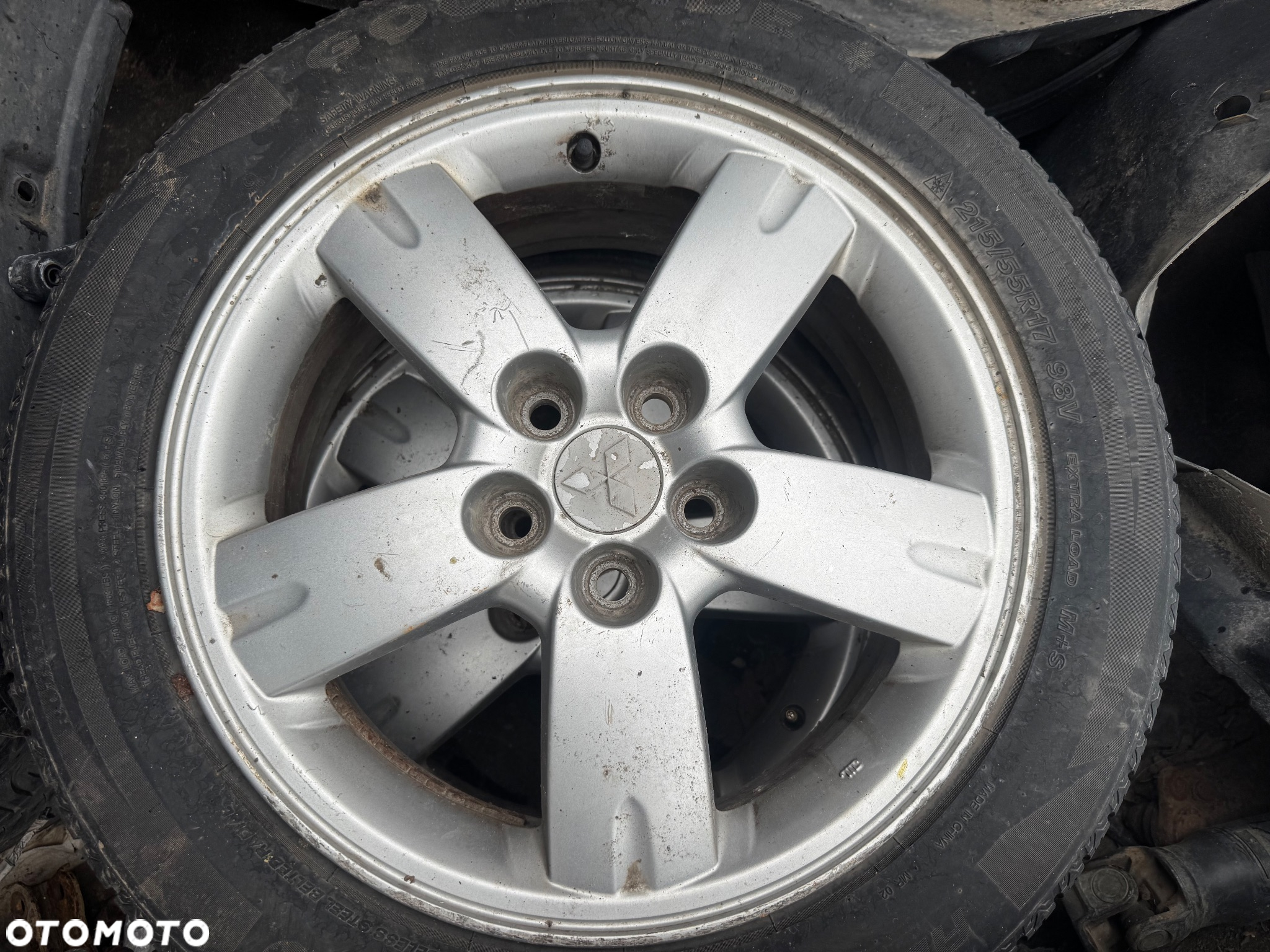 MITSUBISHI OUTLANDER I 03- FELGA ALUMINIOWA 17” ALUFELGA - 2