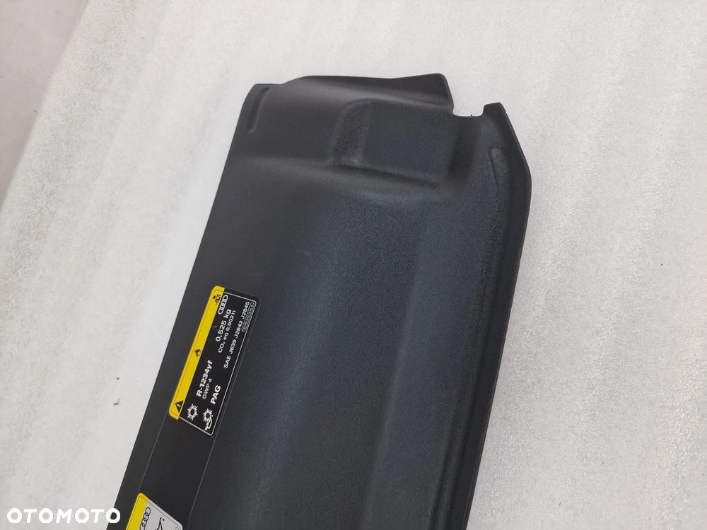AUDI A4 B9 8W0 14- , LIFT 18- OSŁONA / NAKŁADKA PASA PRZEDNIEGO PRZÓD , NR 8W0807081 , 8W0807081F , NR AUKCJI OP80 - 25