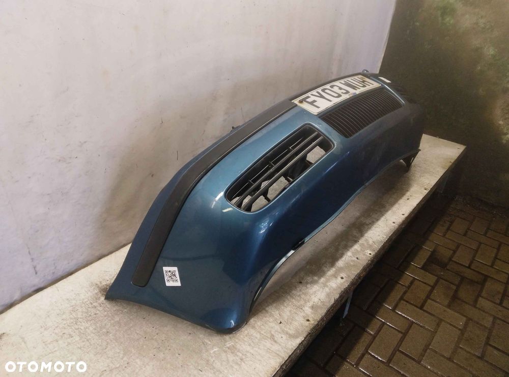 ^ ZDERZAK PRZÓD PRZEDNI SKODA OCTAVIA 1 I LIFT FL 9901 NIEBIESKI BŁĘKITNY SPRYSKIWACZE LAMP XENON - 3