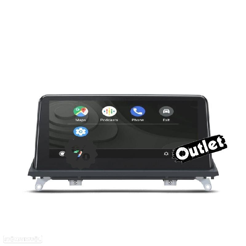 M010239L1 AUTO RÁDIO GPS ANDROID 10 BMW X5 E70 X6 E71 11-13 CIC - 5