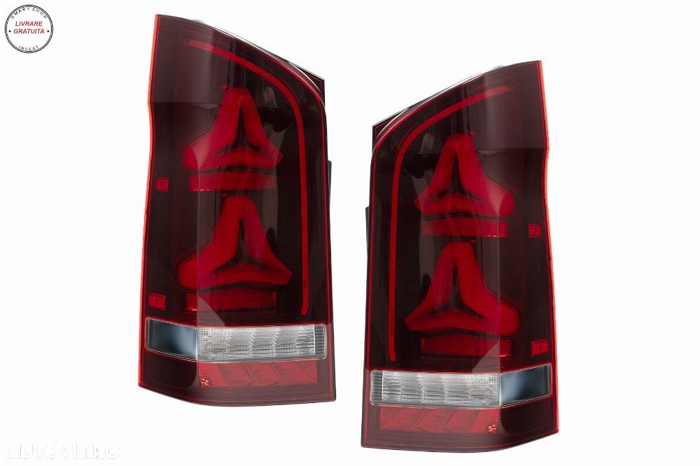 Stopuri LED Mercedes V-Class W447 (2014-2024) modelele cu o Usa Spate Semnal Dinam- livrare gratuita - 2