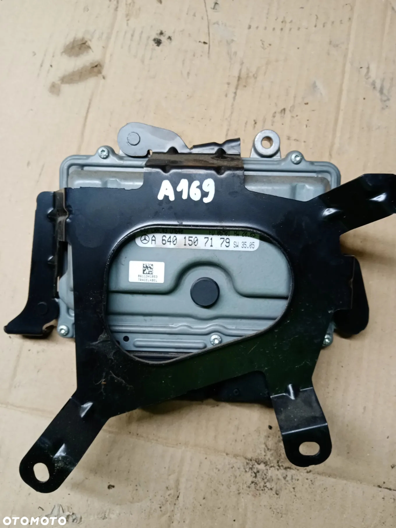Komputer sterownik silnika Mercedes W169 2.0 CDI A6401507179 - 2