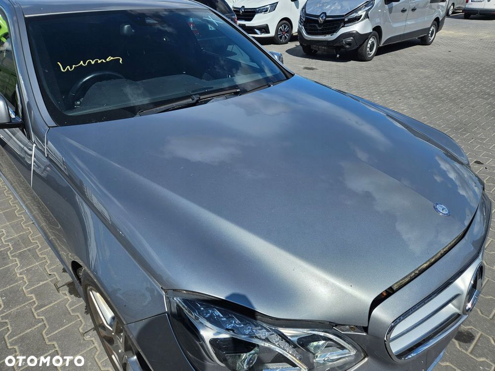 mercedes e klasa e350 w212lift amg maska przód kompletny zderzak reflektory - 6