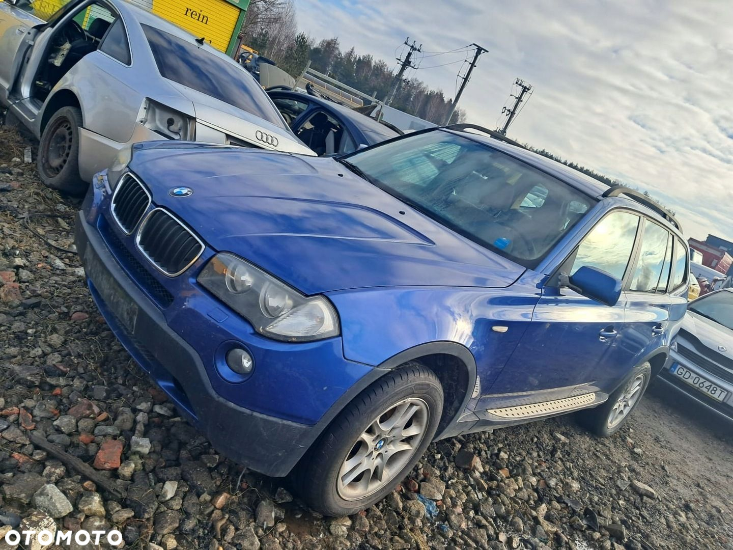 KLAPA BAGAŻNIKA TYŁ BMW X3 E83 06R LIFT KOD LAK A51/5 MONTEGOBLAU METALIC - 5