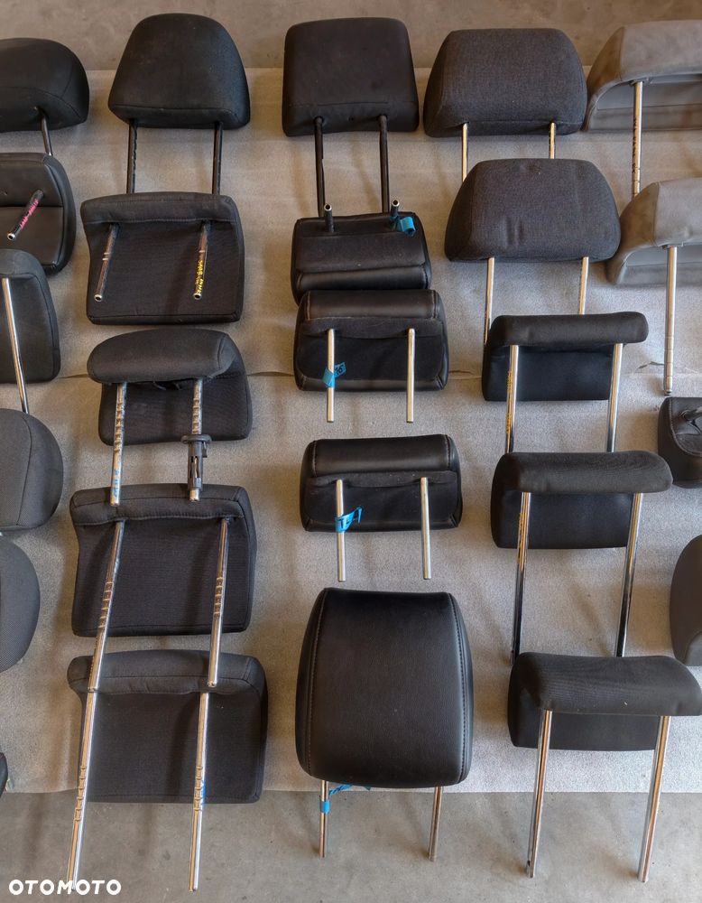 MIX ZAGŁÓWKI ZAGŁÓWEK FOTELI AUDI VW SKODA SAAB RENAULT PEUGEOT FORD MAZDA NISSAN - 6