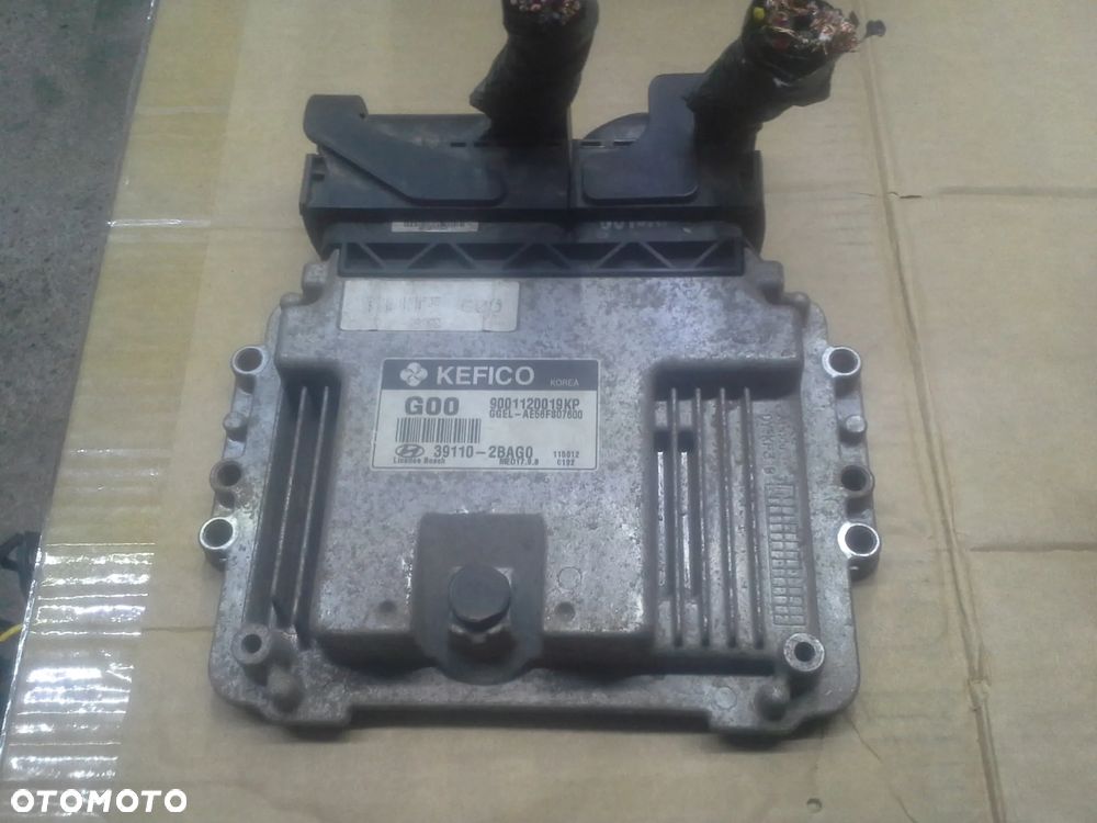 Hyundai IX35 1.6 GDi zestaw startowy komputer 39110-2BAG0 moduły stacyjka 2 klucze immo licznik i inne EU - 2