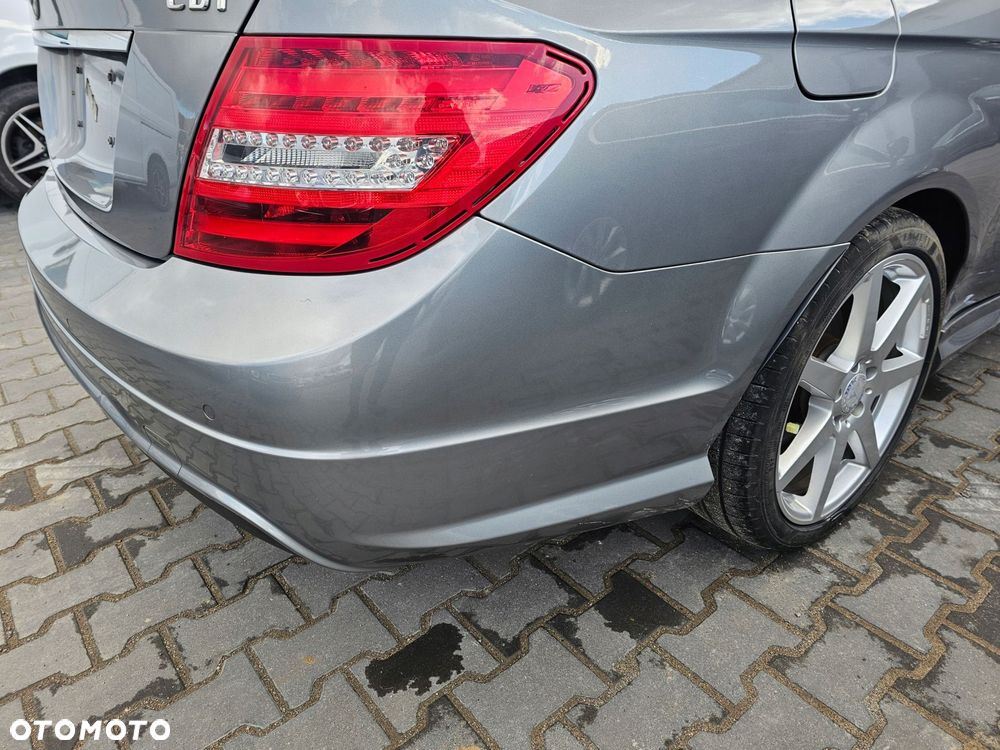 mercedes c w204 sedan zderzak tylny tył pakiet amg lift 792 sedan coupe pdc - 1