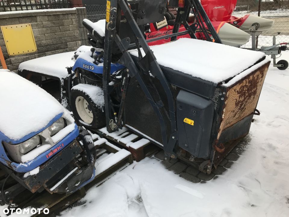 iseki SXG 19 kosz , chłodnica , skrzynia , części - 3