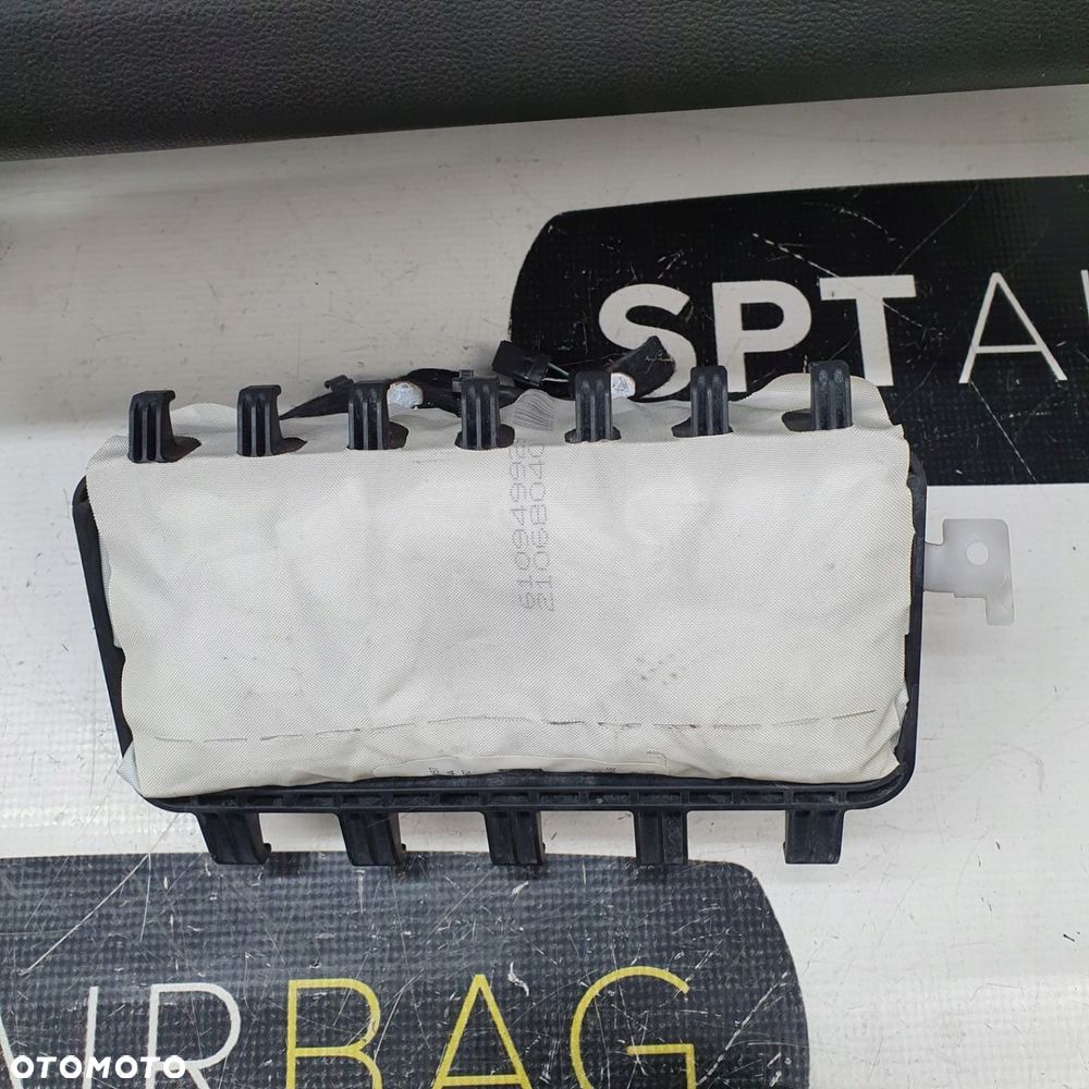 RENAULT SCENIC IV 4 DESKA ROZDZIELCZA GUMA START STOP KONSOLA KOKPIT PULPIT PODUSZKI AIRBAG AIR BAG PASY KIT SET - 6