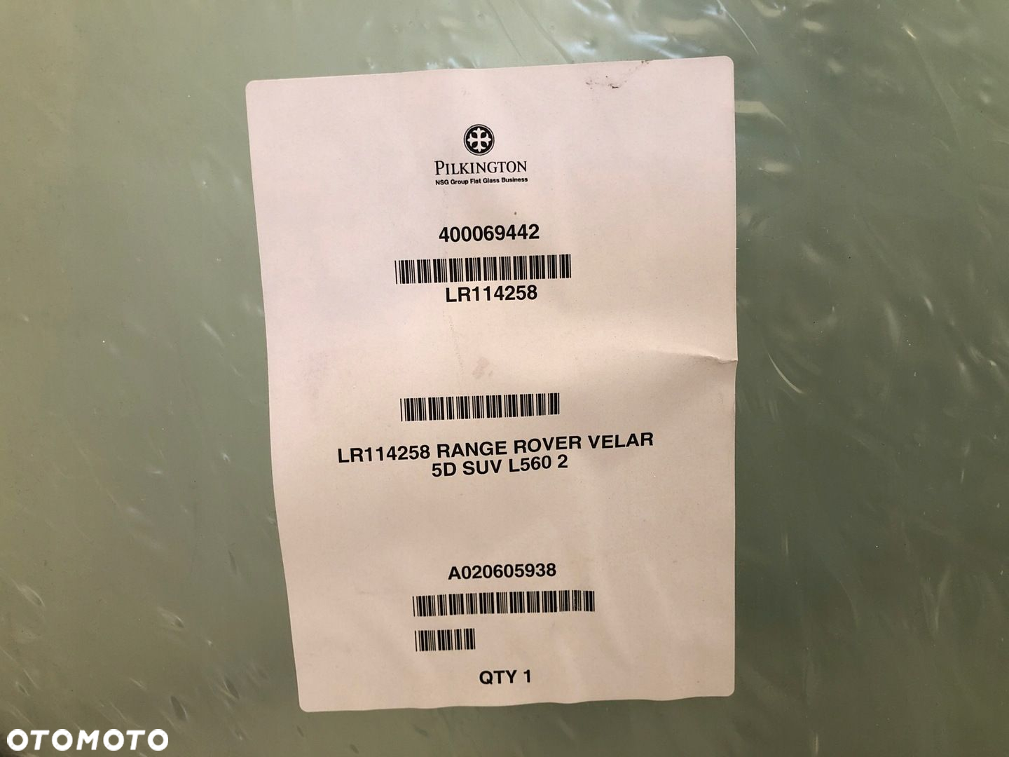 RANGE ROVER VELAR L560 SZYBA CZOŁOWA AKUKAMSENS - 3