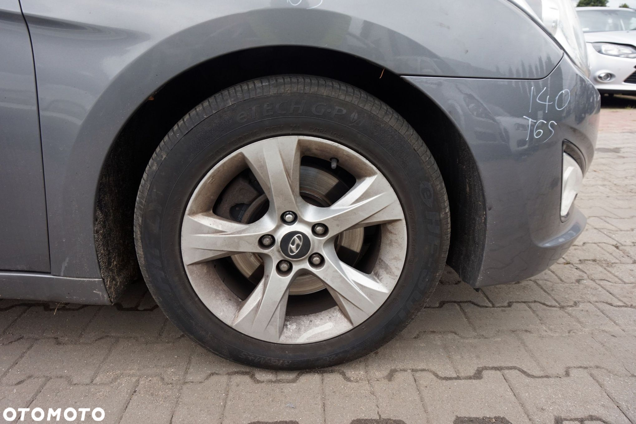 KOŁA FELGI ALUFELGI I40 VF 16 5X114.3 52910-3Z100  16 5X114.3 HYUNDAI 2011-2014 - 2
