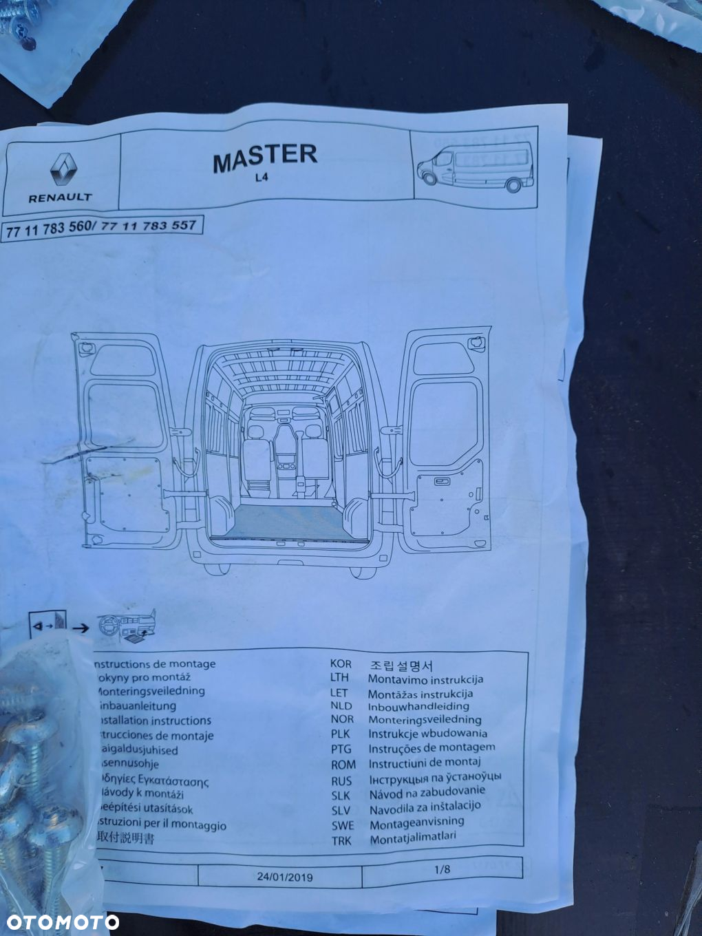 MASTER MOVANO MAX PODŁOGA L4 NOWA 7711783560 ORYGINAL WODO ODPORNA - 2