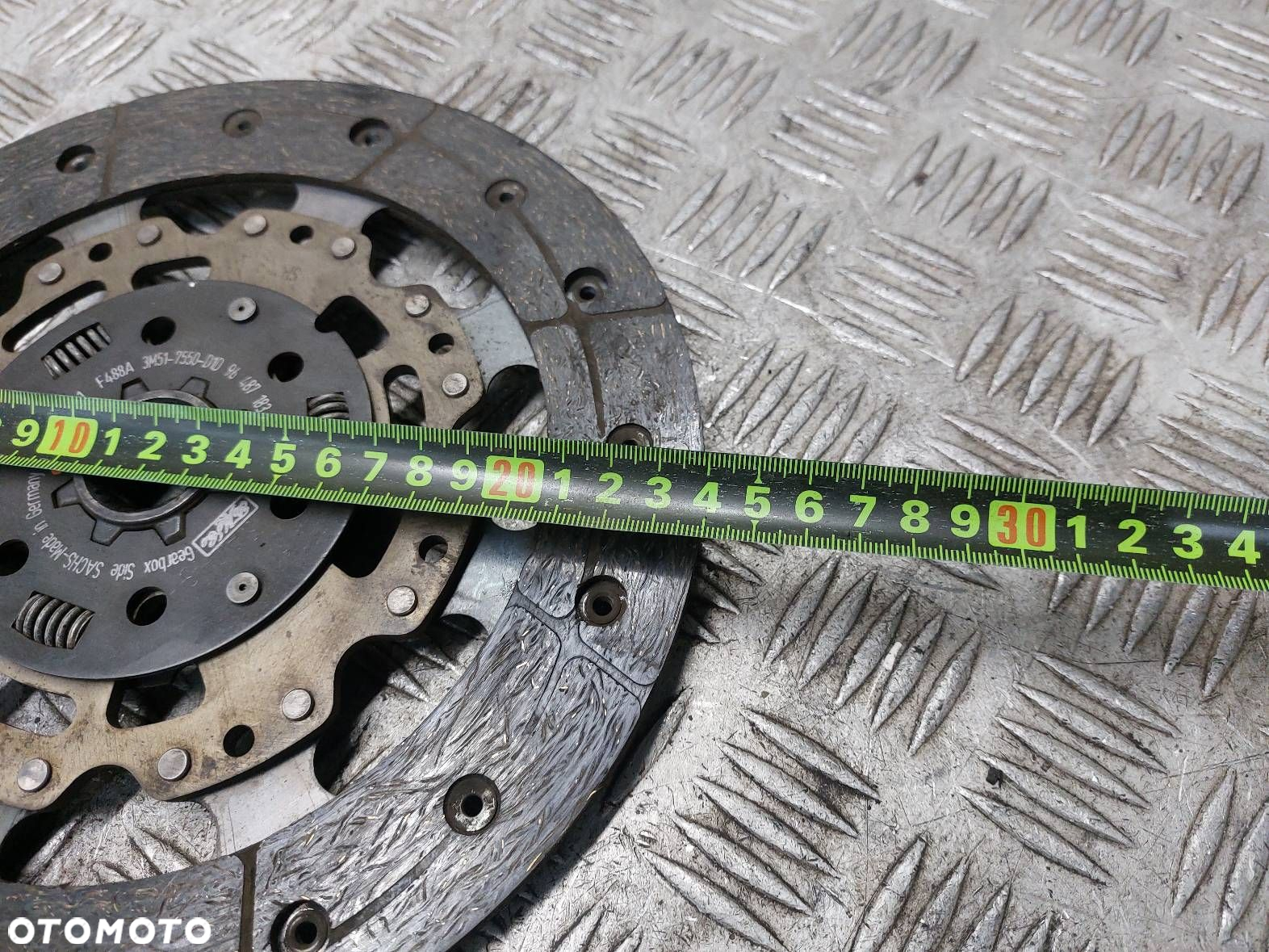 KOŁO DWUMASOWE + TARCZA + DOCISK + ŁOŻYSKO FORD FOCUS MK2 1.6 TDCI - 10