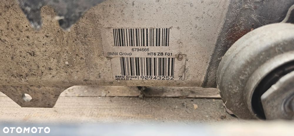 BMW 7 F01 F02 3.0D 4.0D Zawieszenie tył Ława tylna Sanki Zwrotnica z wahaczami półoś Zawieszenie prawa lewe Półoś 6775884 7566075 7566074 - 9