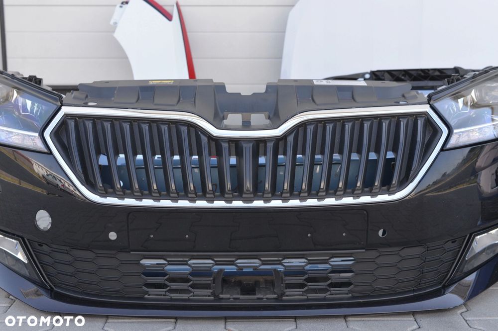 MASKA ZDERZAK BŁOTNIK LAMPA H7 XENON LED PAS BELKA SKODA FABIA 3 III 2019 - 16