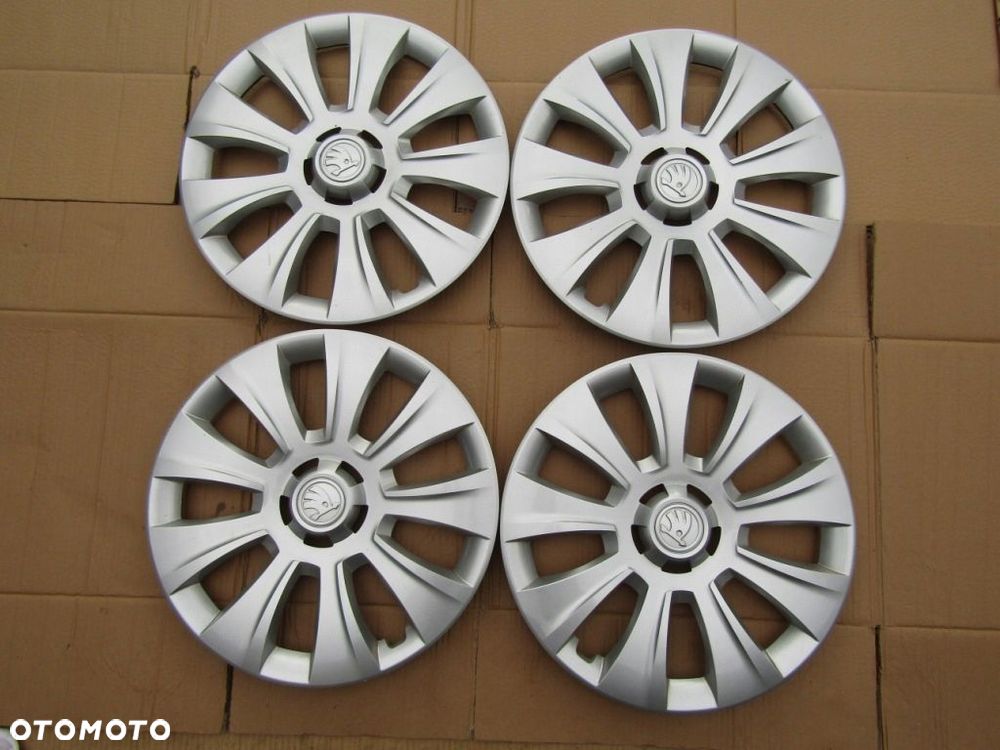 4x Kołpaki 16 Skoda Fabia Octavia I II III IV Kamiq Karoq Scala Superb Yeti - 17