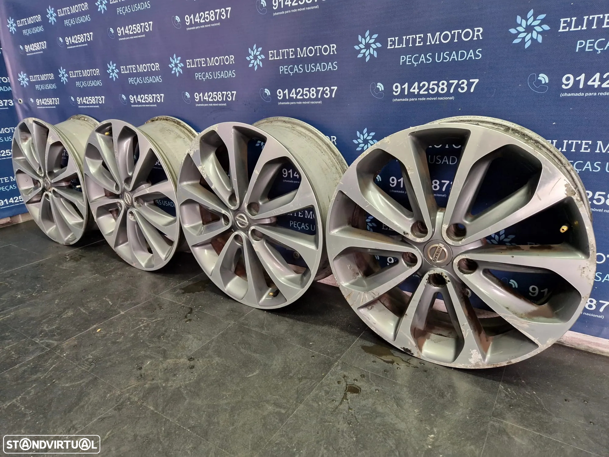 Jantes usadas 18 NISSAN QASHQAI J10 TEKNA +2 - 2