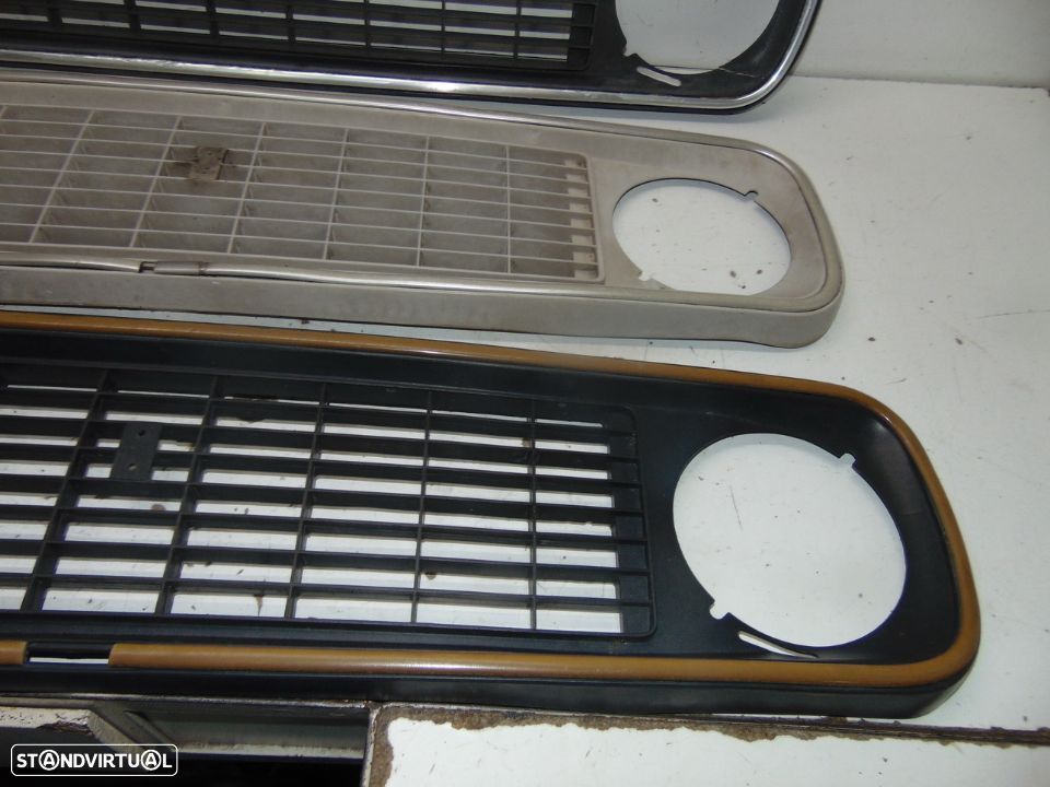 Renault 4l grelhas do capot - 5