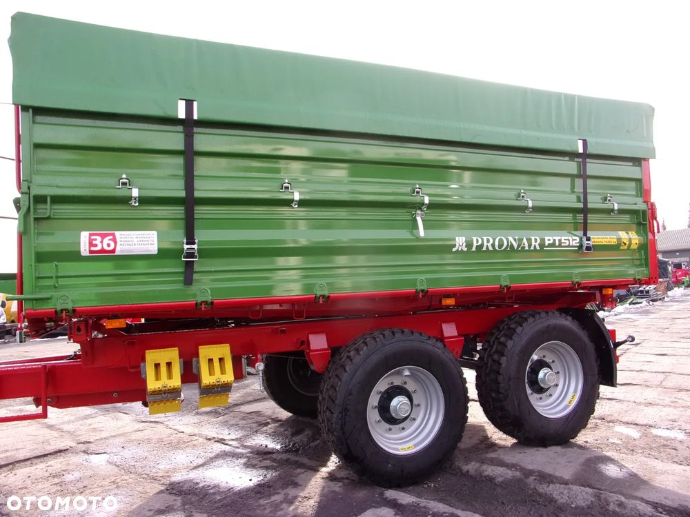 Pronar Przyczepa TANDEM paletowa Pronar PT512 -12t, PT510 -10t, T-663/2 - 7ton  Ursus T-042 tandem 7-ton z mechanizmem trójstronnego wywrotu - 3