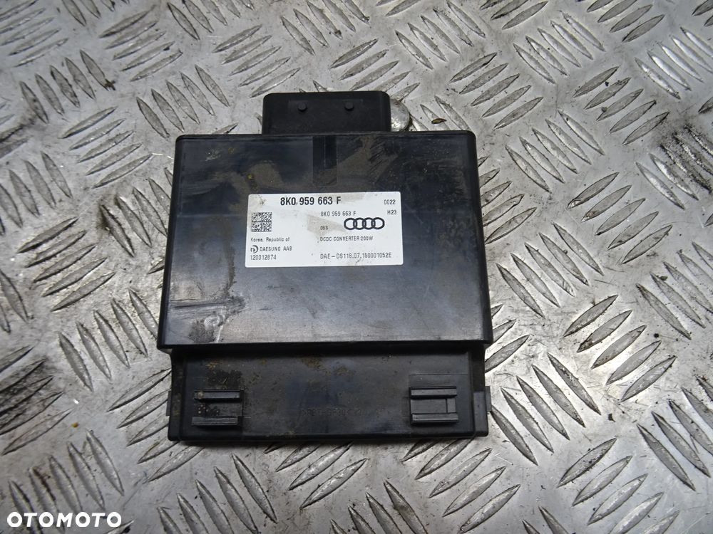 SKODA FABIA II 10-14 1.2 TDI MODUŁ STABILIZATOR NAPIĘCIA 8K0959663F - 3