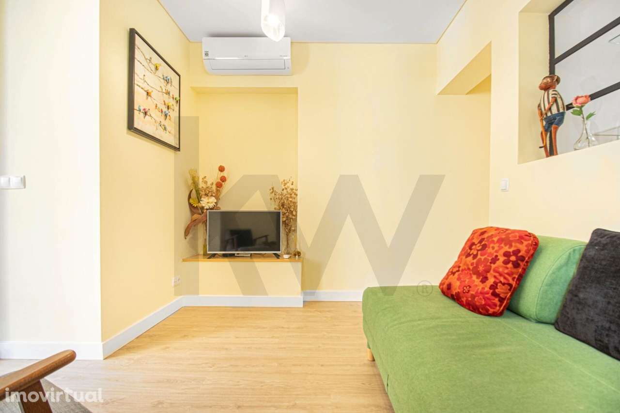 Apartamento T1 remodelado com terraço em Campo de Ourique - Grande imagem: 4/20