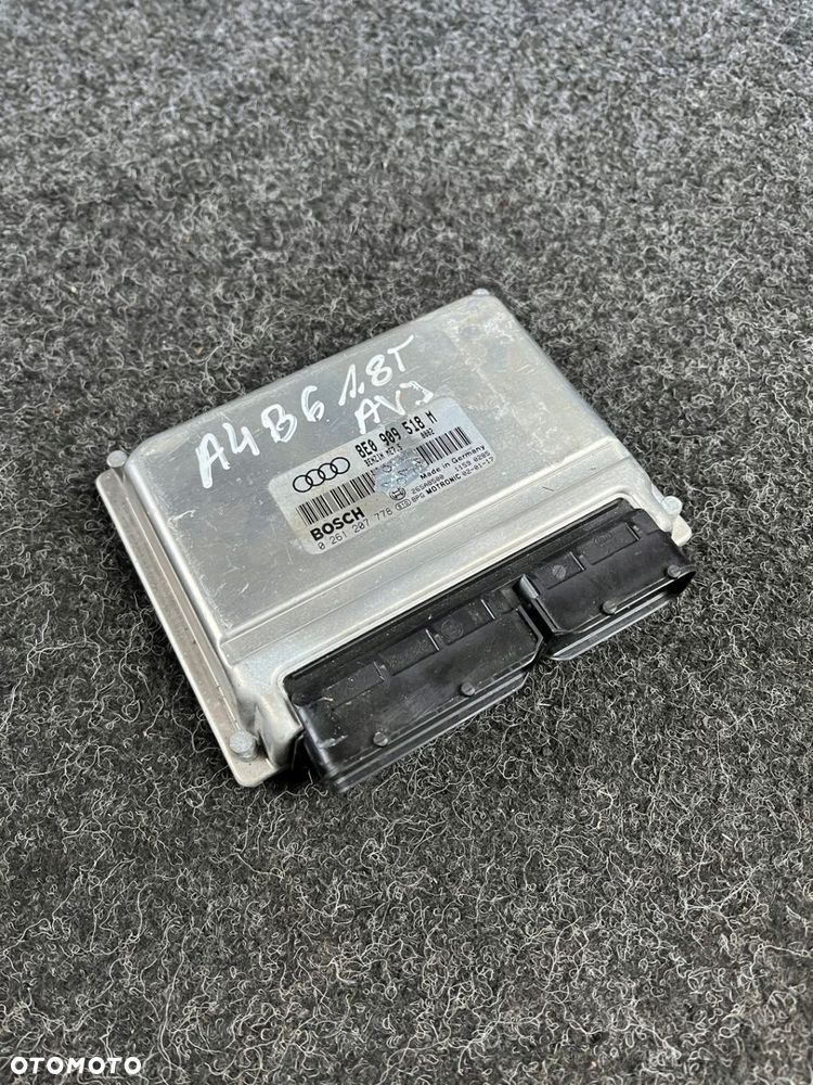 audi a4 b6 1.8t komputer sterownik silnika 8E0909518M 0261207778 - 1