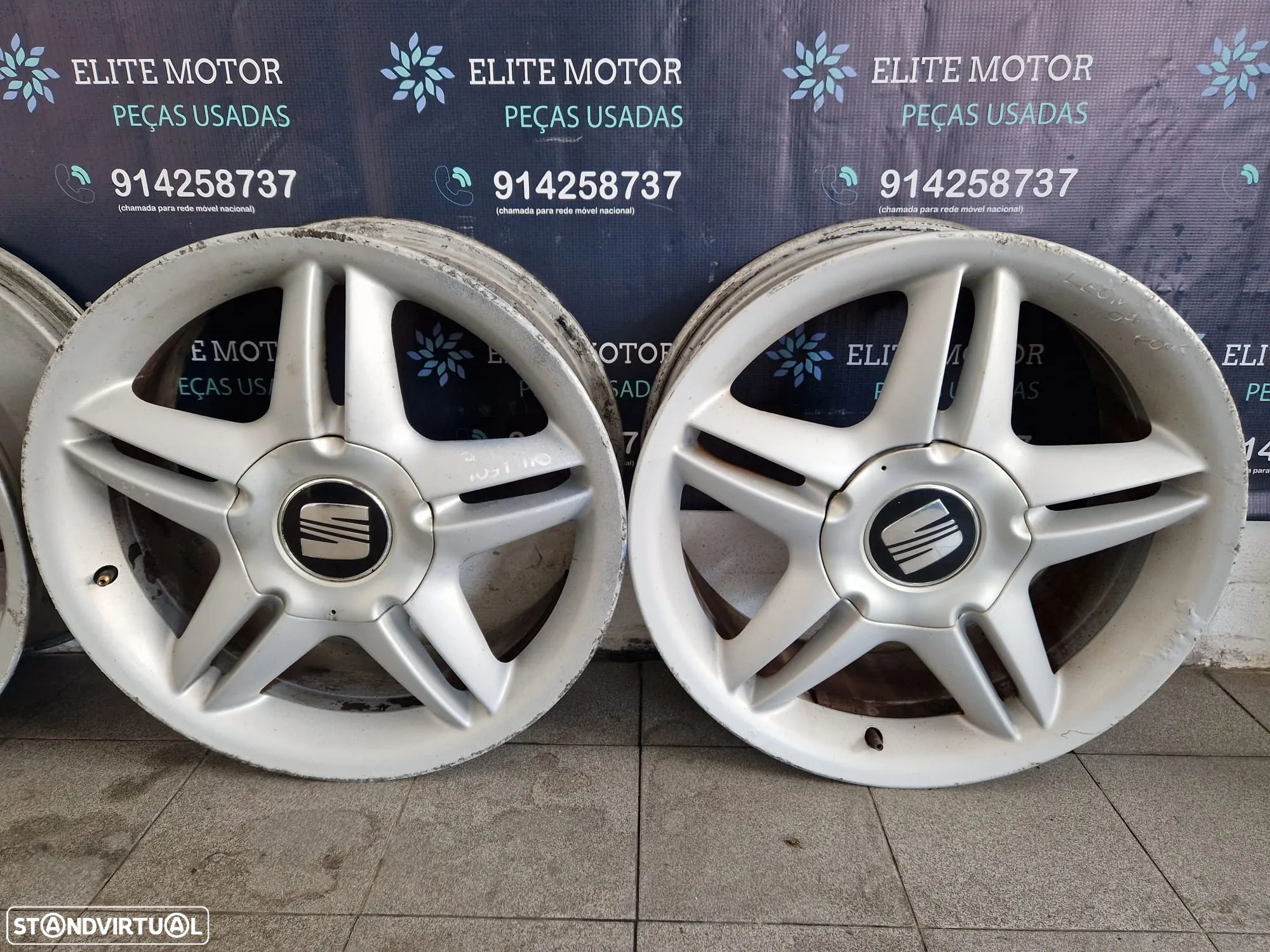 Jantes usadas SEAT LEON FR 17 TOPSPORT 1M 5X100 - 5