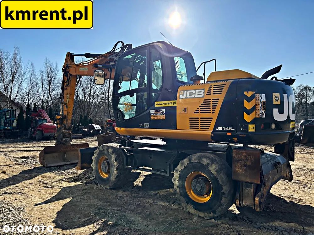 JCB JS 145 WTT4 I KOPARKA KOŁOWA 2016R. | S 130 160 313 315 CAT KOMATSU PW 140 - 23