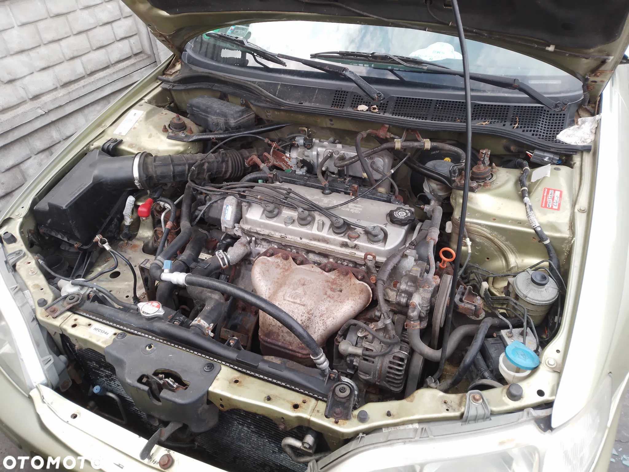 HONDA ACCORD VI 97-00 1.8 F18B2 KOLOR GY20M LUSTERKO WEWNĘTRZNE - 18