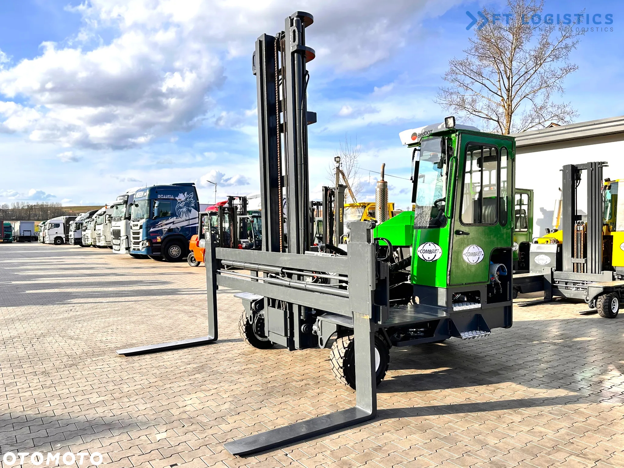 Combilift C5000XL / LPG / KLIMATYZACJA / SZEROKI POZYCJONER / DUPLEX / REGULOWANE WIDŁY / NOWE OPONY / STAN IDEALNY! - 2