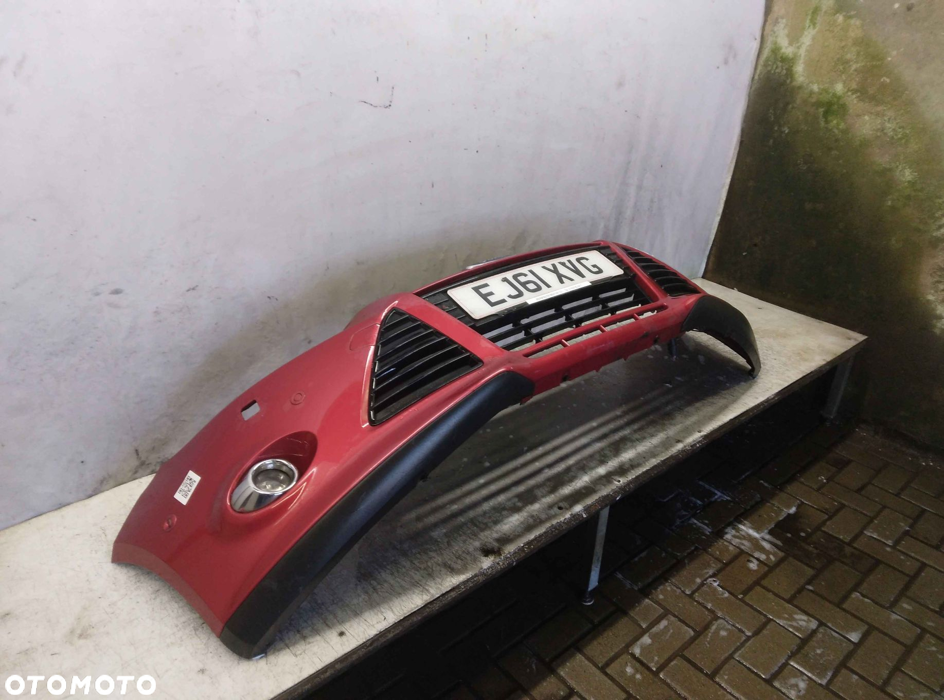 ^ ZDERZAK PRZÓD PRZEDNI FORD FOCUS MK.3 3 III TITANIUM UB BORDO BORDOWY PDC CZUJNIKI SPRYSKIWACZE LAMP XENON HALOGENY - 5