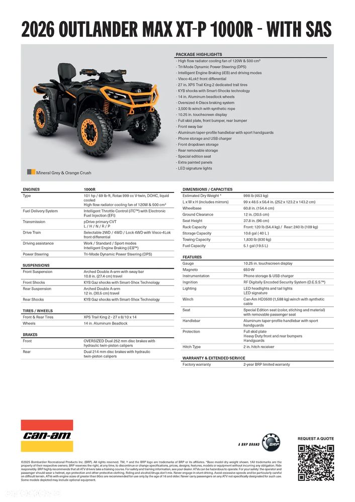 Can-Am Outlander Max - 3